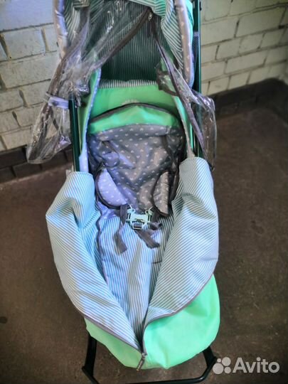 Детские санки коляска