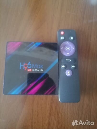 SmartTV приставка H96 max 4k