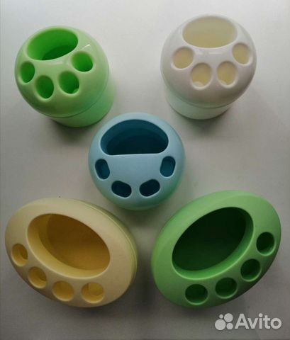 Подставка для зубных щёток и мыльница