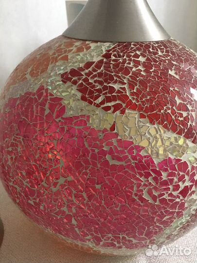 Люстра потолочная, стекло