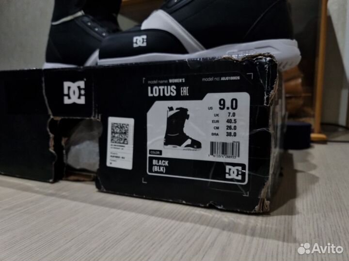 Ботинки для сноубора DC lotus BOA (26см) Womаn