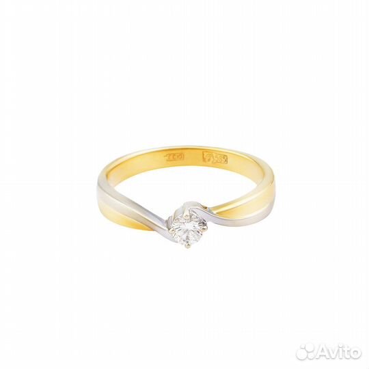 Кольцо Золото с бриллиантом