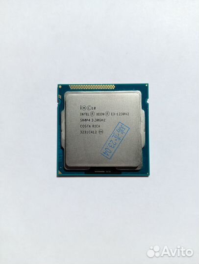 Xeon E3 1230 V2 аналог i7 3770 сокет 1155