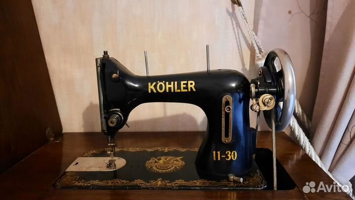 Продам старинную швейную машинку Кехлер