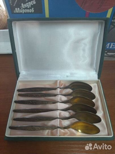 Ложки мельхиоровые советские