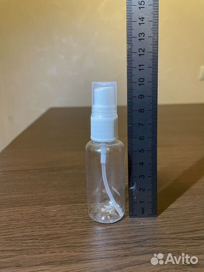 Флакон пэт с кнопочным распылителем(спреем)