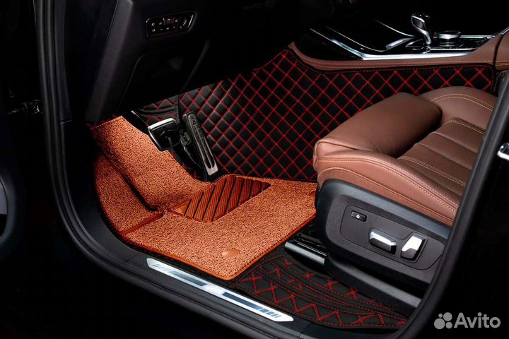 3D Коврики Infiniti Салон Багажник из Экокожи