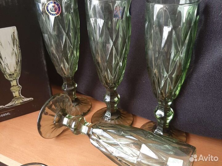 Бокалы для шампанского 6 шт