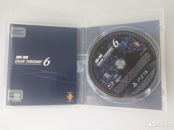 Игра PS3 gran turismo 6