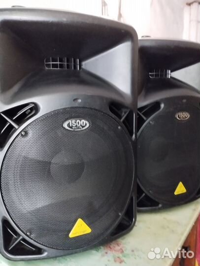 Продаю колонки Behringer B615D и ZTX AudioMX-115