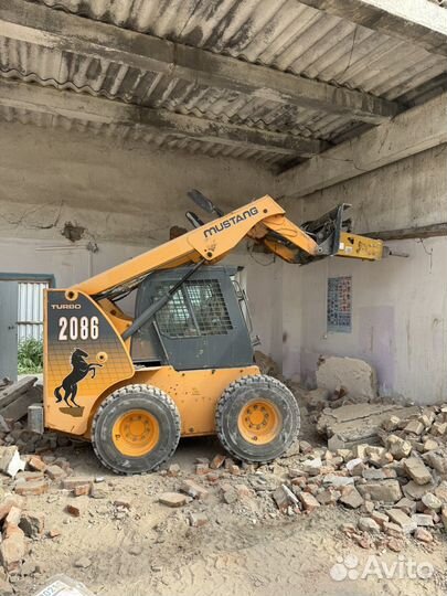 Услуги Мини погрузчика bobcat