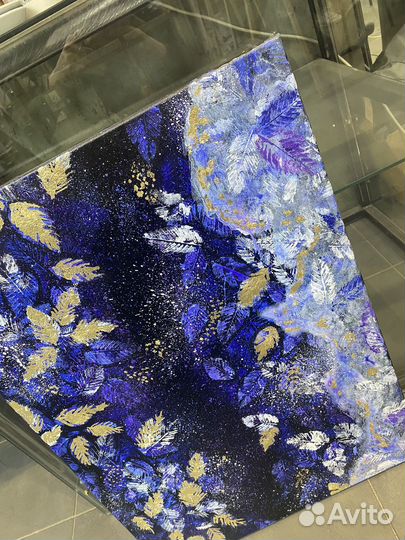 Картина акрилом на холсте, интерьерная живопись