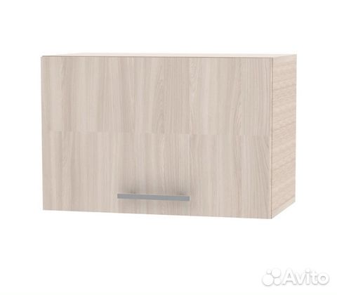 Шкаф навесной Ясень светлый под вытяжку 60 см