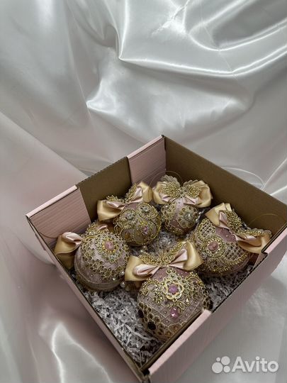 Новогодние гары ручная работа