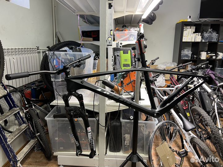 Горный карбоновый велосипед (кастом)