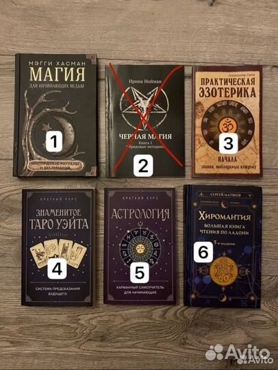 Книги по эзотерике, магия, таро, астрология