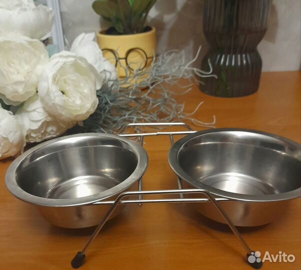 Миски для кошек на подставке