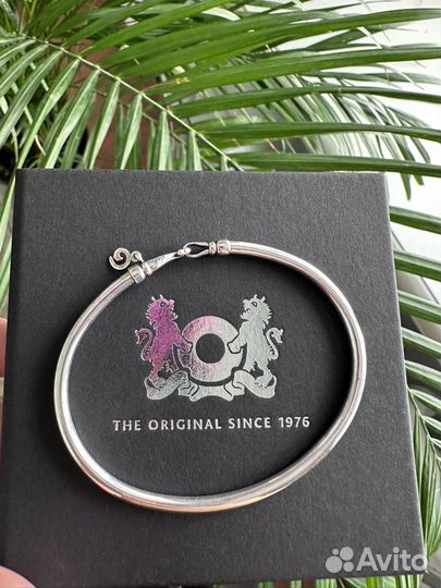 Бэнгл Ohm Кольцо гвоздь Trollbeads кольцо Pandora