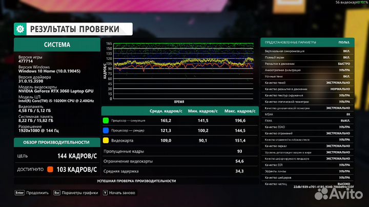 Продается игровой ноутбук msi с RTX3060