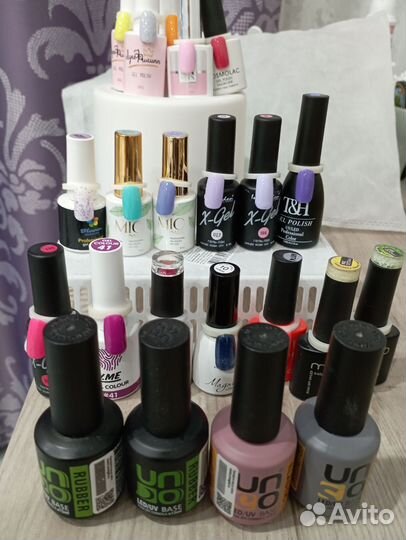 Гель лаки для маникюра, базы