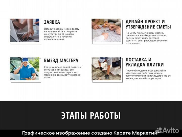 Брусчатка Трапеция