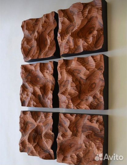 Панно из дерева