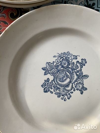 Сервиз столовый тарелки блюдца раритет СССР