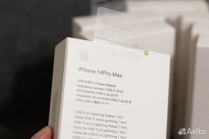 Быстрая зарядка Apple iPhone (блок+кабель)