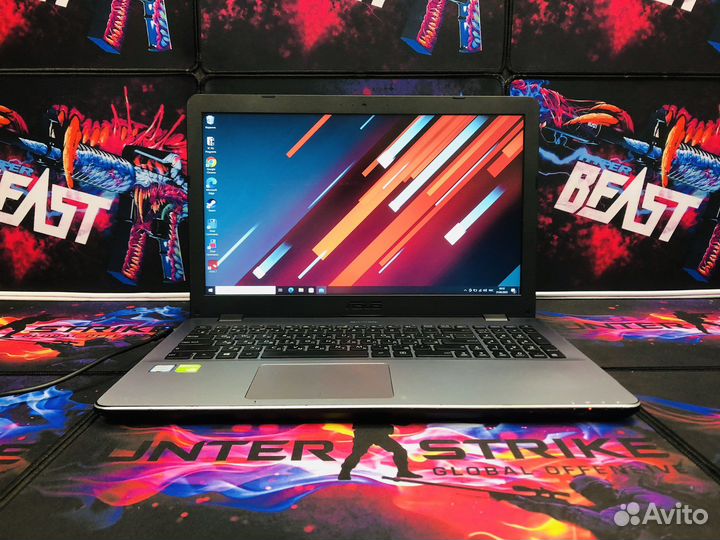 Игровой asus i5-7gen 4gb видео 6gb озу SSD