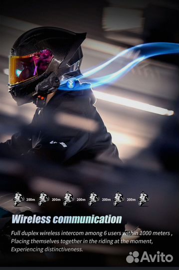 Мотогарнитура на шлем Freedconn r1 pro