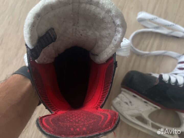 Хоккейные коньки бауэр 35 размер