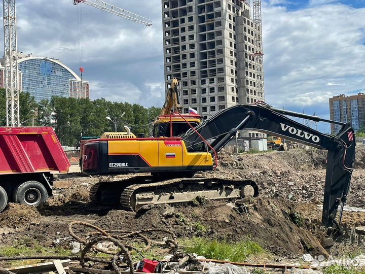 Услуги Экскаватора / Экскаватор Аренда Экскаватора