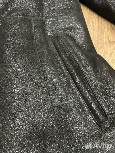 Дубленка натуральная женская 48