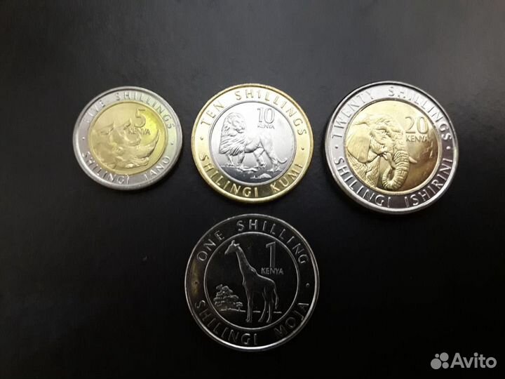 Регулярные монеты Африки