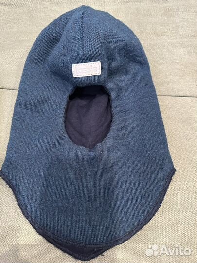 Шапка шлем lassie(46см), краги 12-18мес