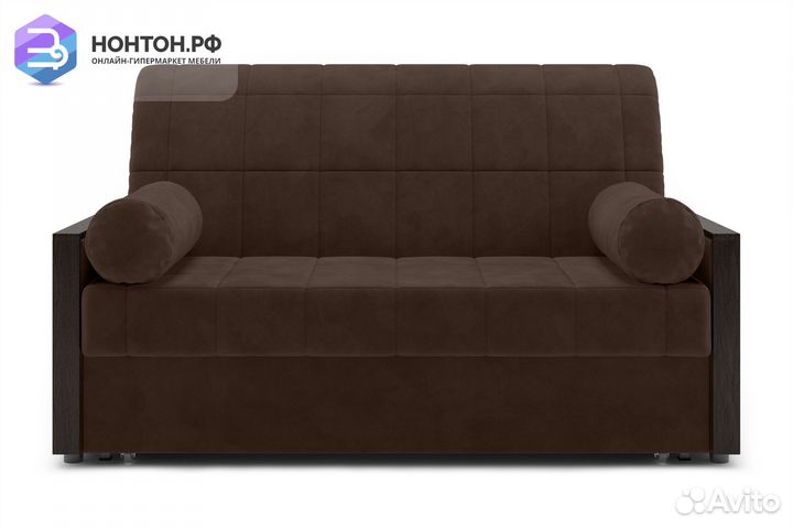 Диван аккордеон Милена коричневый