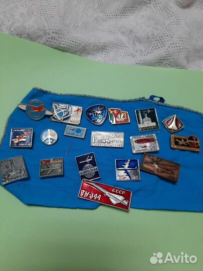Значки СССР авиа тема