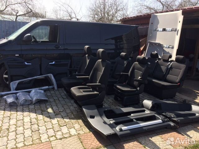 Т6/Т5 мультиван, салон сиденья