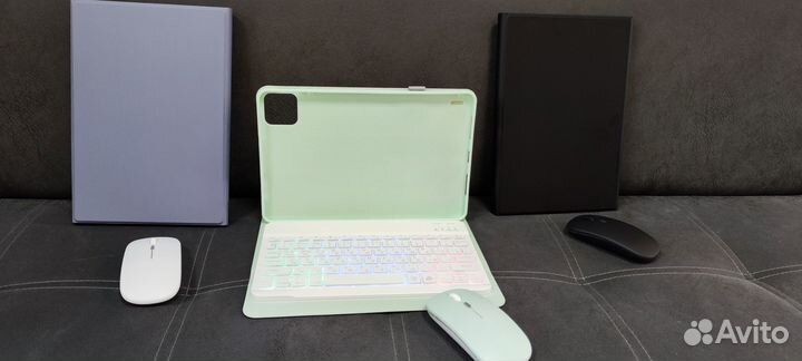 Чехол с клавиатурой и мышью для Xiaomi Pad 6