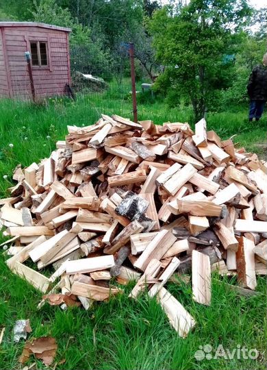 Дрова с доставкой в укладку любого объема