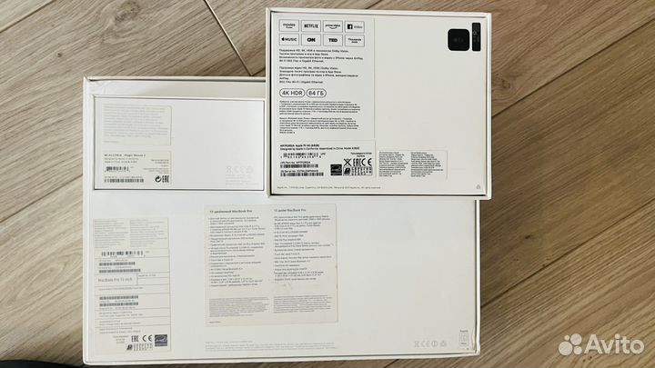 Коробки от apple