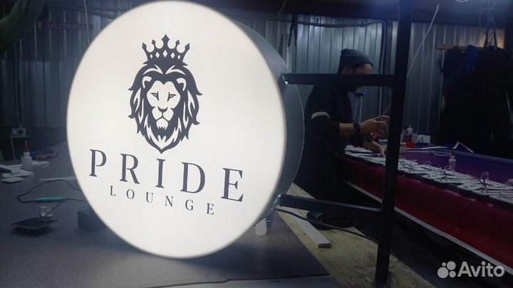 Рекламная вывеска кронштейн