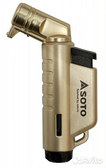 Зажигалка Soto ST-486 Gold & Silver