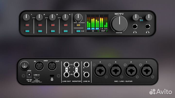 Motu M6 звуковая карта