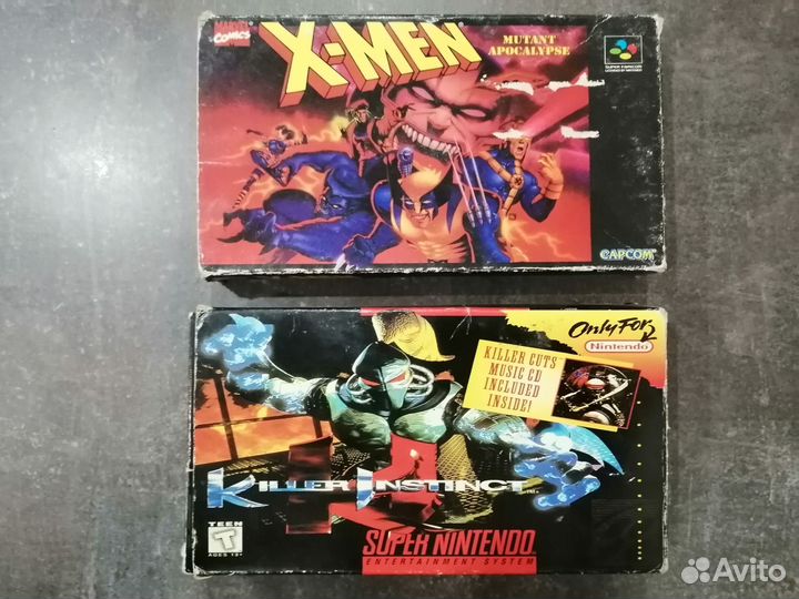X-men snes Killer Instinct Super nintendo