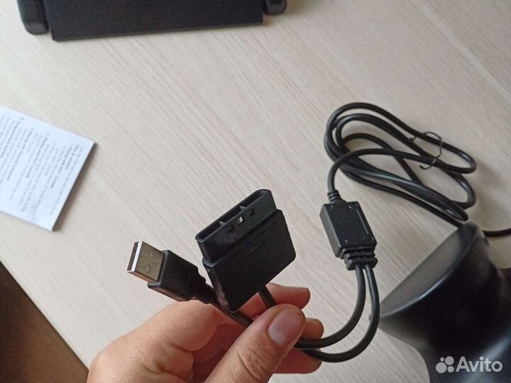 Игровой руль с педалями