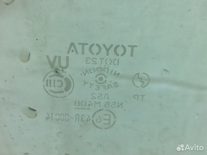 Стекло двери переднее правое Toyota Rav4 XA20