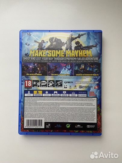 Диск Borderlands 3 ps4
