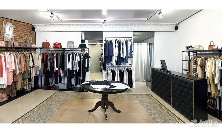 Магазин одежды в центре города