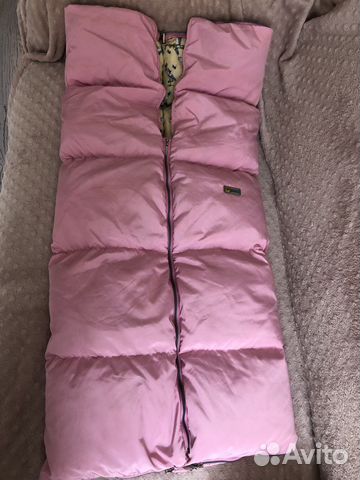 Пуховый конверт в коляску